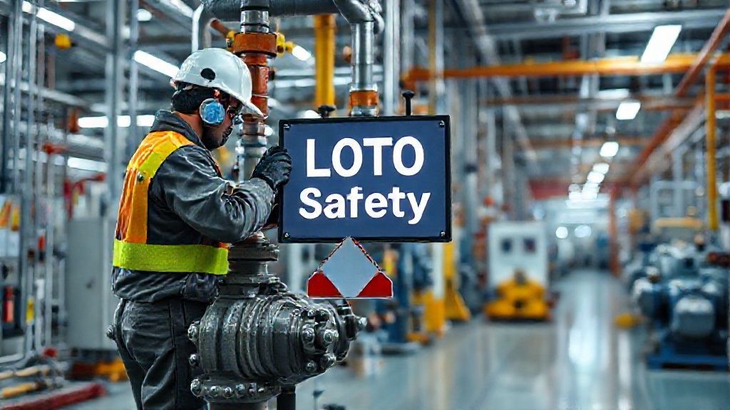 Ứng dụng khóa Loto Master Lock trong nhà máy điện cơ khí hóa chất thực phẩm