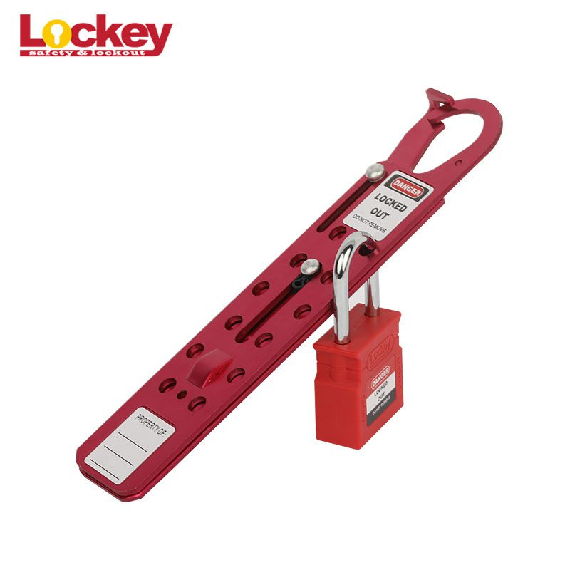 Khóa chốt trượt nhôm 12 lỗ AH31
