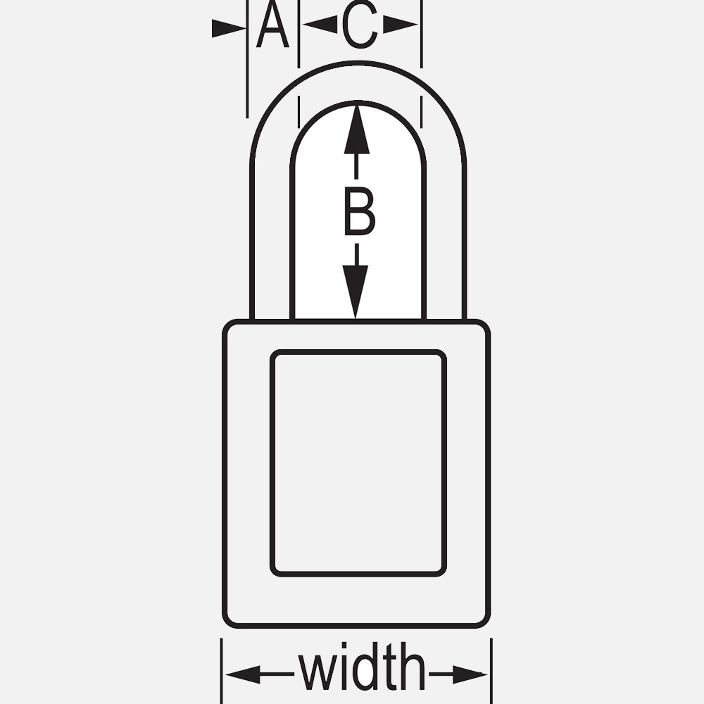 Khóa an toàn cá nhân Master Lock 410RED